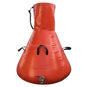 Tanque de Almacenamiento de <span class=keywords><strong>Agua</strong></span> Plegable de PVC de 200L, Sin Soporte, para Riego Agrícola y Camping - Product Image 3