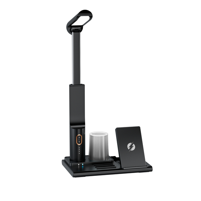Multifunctional Foldable New Desktop Table Lamp Fast Charging Station 3 in 1 Wireless Charger