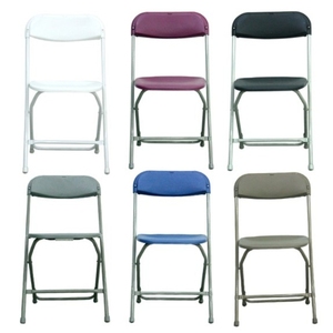 Wholesale Cheap Camping Outdoor Garden Foldable <strong>White</strong> Event Wedding Parties Rental Resin Plastic <strong>Folding</strong> <strong>Chairs</strong> for Sale Hall - Product Image 4