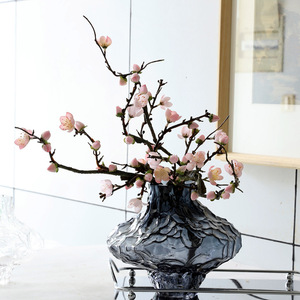 Classical Elegant <b>Decorative</b> Plum Blossom Bouquet <b>for</b> Window Display Living Room Home DecArtificial Floral <b>Branch</b> Arrangement - Product Image 2
