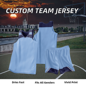 Custom Adult Basketball Uniform Set Printed Breathable Plus Size Full Team Jersey - Product Image 2