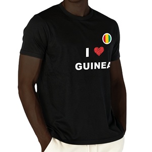 Lightweight and Breathable Guinea Fan <b>T</b>-shirt for Summer Outdoor Gatherings and Matches Promotion - Product Image 2