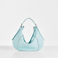 Nouvel Arrivage Faible MOQ Sac à Main Femme Motif Crocodile, Sac Hobo en Cuir Tendance pour Femme