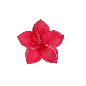 الأكثر مبيعًا من البلاستيك عبر الحدود زهرة بلوميريا باوهينيا من تصميم القرش على الطراز الأوروبي والأمريكية أغطية رأس للحفلات من Yaopo - Product Image 5