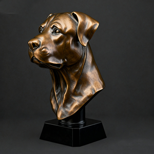 Busto de <span class=keywords><strong>Cocodrilo</strong></span>, Estatua de Animal para Decoración del Hogar - Product Image 3
