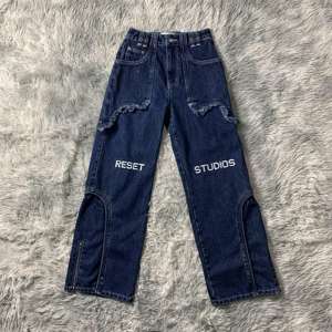 DENIMGUYS Ladies High Street Straight Loose Casual Denim Jeans para mujer - Product Image 1