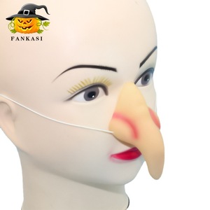 Nariz Falsa Realista Fankasi, Accesorios para Disfraces de Halloween, Nariz de Bruja Ovalada de Vinilo, Uso en Interiores - Product Image 2