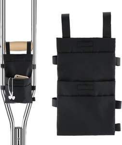 Free sample Hot Sell Taiwan Pearl Coated Hands <b>Crutch</b> bag <b>Walking</b> Sticks Offset Handle <b>Walking</b> Stick Medical <b>Crutches</b> Elderly - Product Image 1