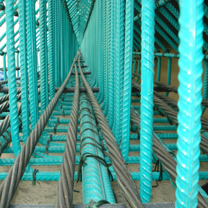 工場供給 PSB930 PSB1080 鉄筋、M32 M36 M40 M50 ポストテンションバー（橋梁建設工学用、エポキシコーティング済み） - Product Image 5