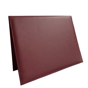 Échantillon <span class=keywords><strong>gratuit</strong></span> de couverture de <span class=keywords><strong>diplôme</strong></span> en cuir PU marron personnalisé A4/8.5*11 pouces - Product Image 2