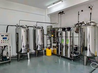 SS304 Ultra saf su sistemi su arıtma EDI diyaliz laboratuvarı ters osmoz sistemi su arıtılmış makine 1000L/h
