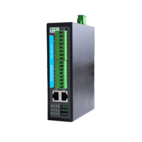Gateway IoT Industrial Aislado de 8 Puertos RS485 a Ethernet y Fibra |   Convertidor de Modbus RTU/TCP a MQTT/JSON con Computación en Borde SFP