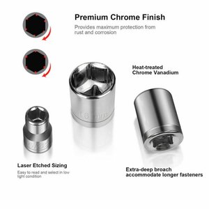 Bán Sỉ 40 Cái Dụng Cụ Cầm Tay Đức 3/8 Dụng Cụ Sử<span class=keywords><strong>a</strong></span> Chữ<span class=keywords><strong>a</strong></span> Ô Tô Bộ Cờ Lê Ổ Bánh Cóc Kết Hợp Bộ Dụng Cụ Ổ Cắm Bộ Dụng Cụ Ổ Cắm - Product Image 4