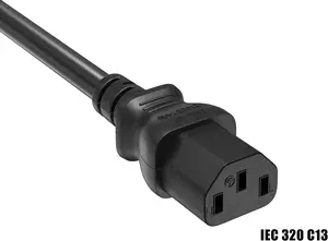 Cable de alimentación VDE de fábrica con certificación UL Conectores IEC C13 a C14, C13/C14,