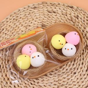 Juguetes Blandos de Pollito Kawaii, Pelotas Antiestrés para Niños, Recuerdos de Fiesta, Juguetes para Aliviar el Estrés para Cumpleaños - Product Image 4