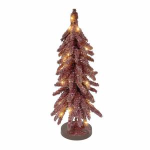 Suspension de noël argenté forme sapin en bois DEO4035055