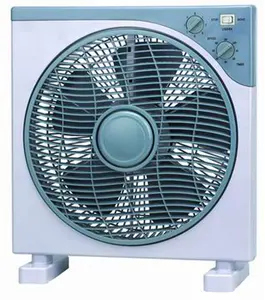 12'' classic 230v Ventilateur Square Standing 60 Min Timer Africa 12 Inch Box Fan