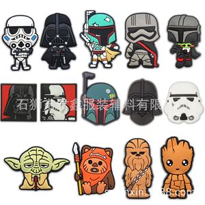 Breloques de chaussures à thème de films de science-fiction, vente en gros, décorations de chaussures animées américaines, accessoires mignons pour fans - Product Image 4
