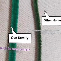 Gecodeerde Non-Shedding Diy Boeket Pluche Strips Kidsren 'S Handgemaakte Speelgoed Twist Stick Materiaal Pakket Accessoires Groothandel