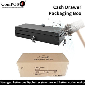 Cassetto Portadenaro TF460L con Coperchio <span class=keywords><strong>a</strong></span> Ribalta / Cassetta Portamonete Portatile - Product Image 2