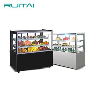 Réfrigérateur d'affichage de comptoir de <span class=keywords><strong>table</strong></span> de vente chaude présentoir à gâteaux/vitrine de boulangerie vitrine à gâteaux réfrigérateur congélateur - Product Image 6