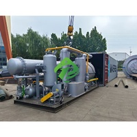 Équipement de pyrolyse de pneus usagés, de plastique et de caoutchouc à petite échelle pour la protection de l'environnement Penghua, machine de pyrolyse