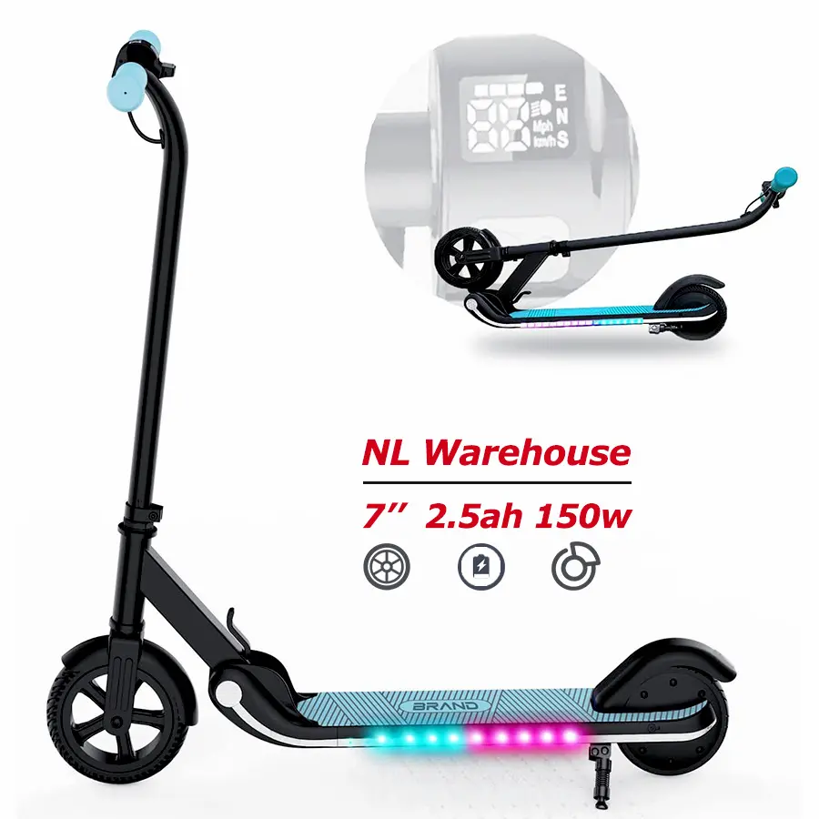 EU Warehouse Dropshipping M2 Electronic Scooter Kids Electric E Scooter For Children Boys Girls