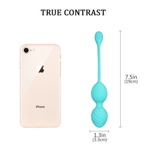 Volwassenen seks IPX7 waterdichte tactiele vibrerende kegelbal verzwaarde <span class=keywords><strong>vagina</strong></span> verstevigingsoefenaar vrouw USB oplaadbaar 10 - Product Image 5