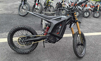 Moto tout-terrain électrique Arctic Leopard XF Pro 2025 à moteur central sans balais, batterie lithium, 12 vitesses, frein à disque, autonomie 150 km, pour adulte