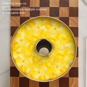 Marmite multifonction en acier inoxydable pour glace sèche, style coréen, crème glacée dorée, dessert, <span class=keywords><strong>soupe</strong></span> - Product Image 4