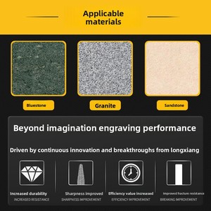 Machine de gravure CNC LOXA Diamond, couteaux industriels, outils de sculpture sur pierre, fraises à bout sphérique, fraises à fond plat, fraises à motifs - Product Image 5