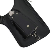 Sac banane multifonctionnel vintage pour homme, à la mode, avec bretelles, pour téléphone portable et activités de plein air