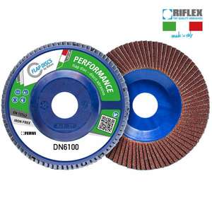 FERVI - DN6100.212 Disque à lamelles plat Performance Classic en oxyde d'aluminium diamant-EAN 8012667306946 ABRASIVES - Product Image 1