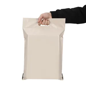 Nhà Máy biểu tượng tùy chỉnh Outlet hồng cảm ơn bạn mô hình xử lý gửi thư túi phong bì túi nhựa bao bì cho quần áo