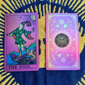 Klasik Bronzlaştırıcı Kenarlı Aziz Melek Gözü Waite Altın Varaklı <span class=keywords><strong>Tarot</strong></span> Su Geçirmez Masa Oyunu Kartı İngilizce Talimatlı - Product Image 2