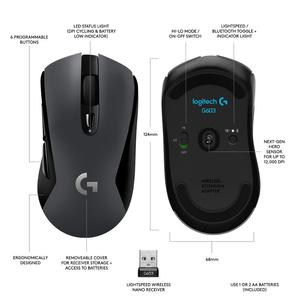 เมาส์เล่นเกมไร้สายยูเอสบี G603 ไลท์สปีดคุณภาพสูงสำหรับแล็ปท็อปเดสก์ท็อป G603 G603 - Product Image 4