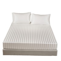 Ensemble de 3 draps super doux légers Basics, drap housse avec poches de 14 pouces, Twin/Full/Queen/King, solide, unisexe