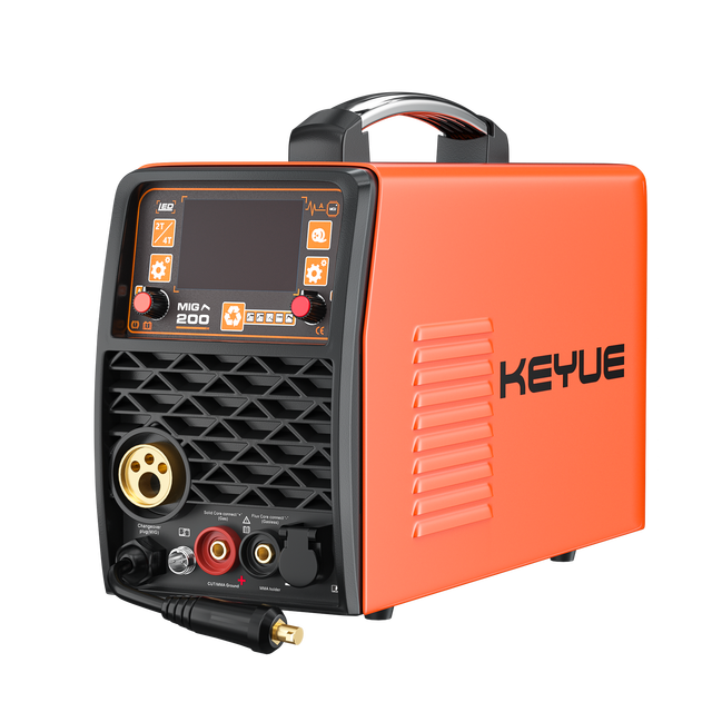 New IGBT 3-in-1 MIG/MMA Inverter Welder -200A for Stainless Steel Welding Spot Welding Machine