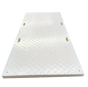 Prix usine HDPE en plastique tapis de protection du sol plaque de diamant HDPE tapis de protection du sol