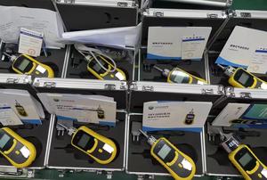 Portable pompe d'échantillonnage interne 0-100% VOL O2 appareil de mesure D'oxygène