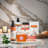 Meilleure vente KOJIC AICD OEM Ensemble de soins de la peau à l'acide kojique blanchissant en 7 jours or 24 carats sérum rose beauté coréenne