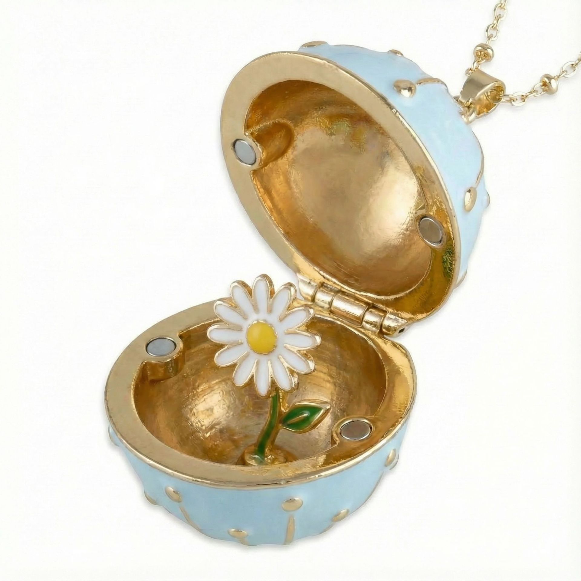 Collier petite marguerite d'avril