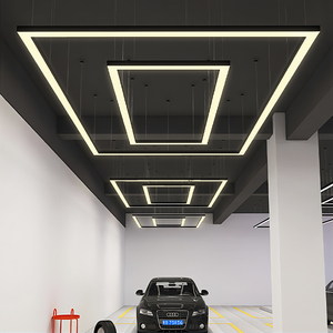 Lámpara LED Moderna de Hierro Hueco, Estilo Rústico, para Oficina, Cuidado de la Vista, Versátil, para Techo/Pared, Hogar, Oficina, Gimnasios - Product Image 1