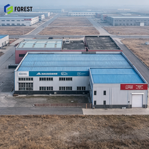 Estructura de Acero Prefabricada Modular de Gran Envergadura para Talleres Industriales, Almacenes, Edificios Comerciales de Carga Pesada - Product Image 1