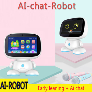 Robot IA version commerce extérieur, prend en charge plusieurs langues (allemand, français, italien, indonésien) - Jouet éducatif en plastique - Product Image 2