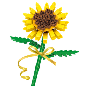 Zhegao ql2360 DIY hoa khối xây dựng đồ chơi trẻ em bó hoa sắp xếp chơi thiết lập Giáo Dục Hoa Vườn xây dựng đồ chơi - Product Image 1