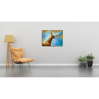 Peintures murales abstraites faites à la main sur toile, décorations de salon personnalisées en gros, art de la nature morte peint à l'huile pour hôtels