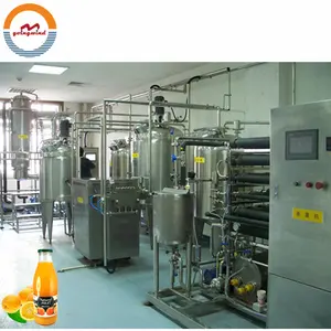 Ligne automatique de production de jus d'orange à petite échelle, machine automatique de traitement de jus de mini agrumes, prix de vente