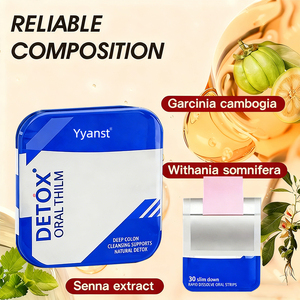 Ingredientes orgánicos naturales OEM/ODM que ayudan a controlar la grasa corporal, adelgazar, perder peso, tiras orales desintoxicantes sin azúcar, muestra gratuita. - Product Image 4