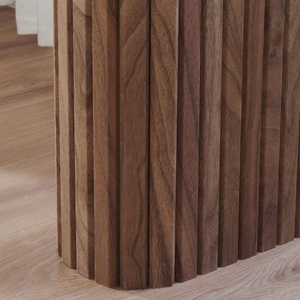 Listones de Madera Flexible de Nogal Negro Decorativos para Revestimiento de Paredes y Techos, Aprobados por el Estándar del Reino Unido - Product Image 6